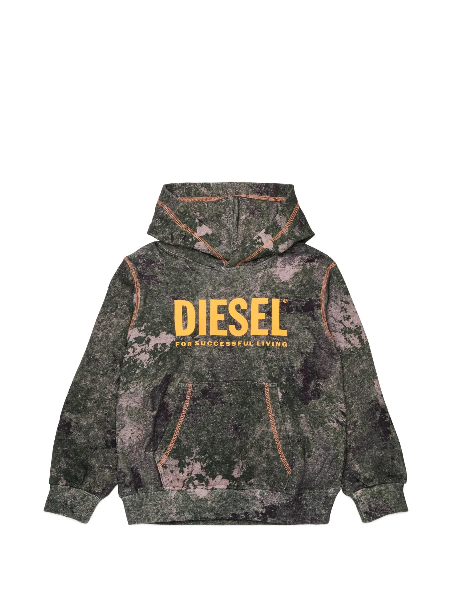 DIESEL FELPA CAPP CAMOUFLAGE - 4