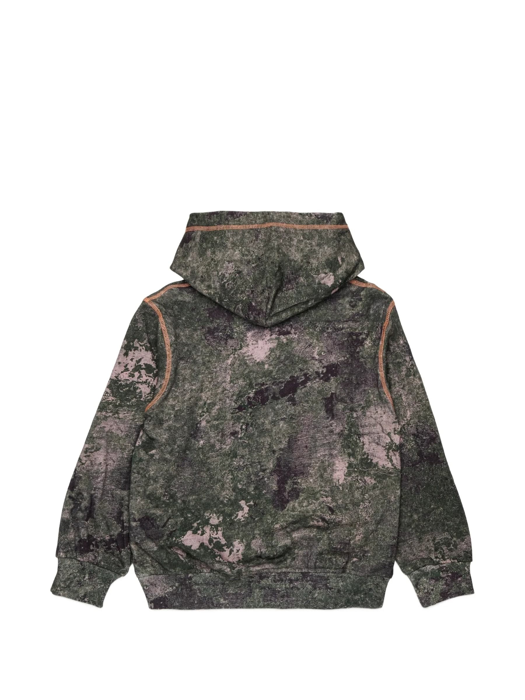 DIESEL FELPA CAPP CAMOUFLAGE - 2