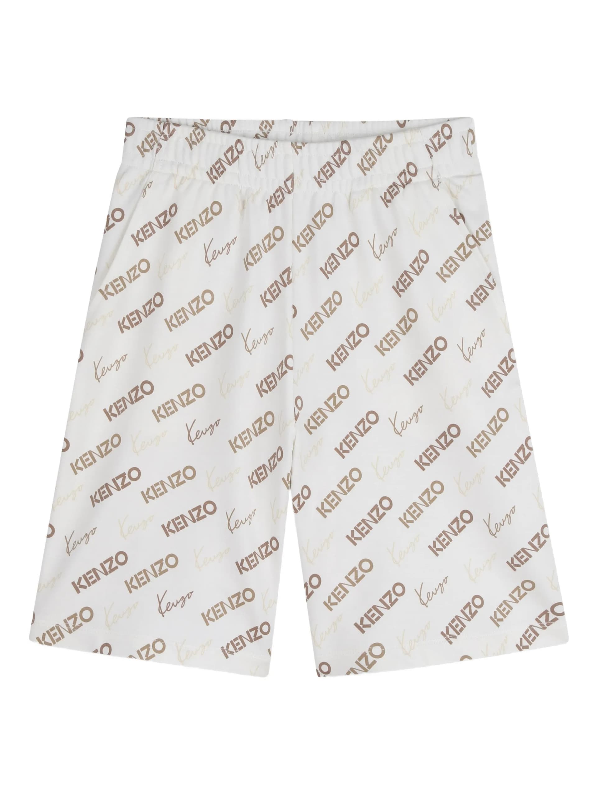 Kenzo BERMUDA FELPA SPORT ALL OVER - 4