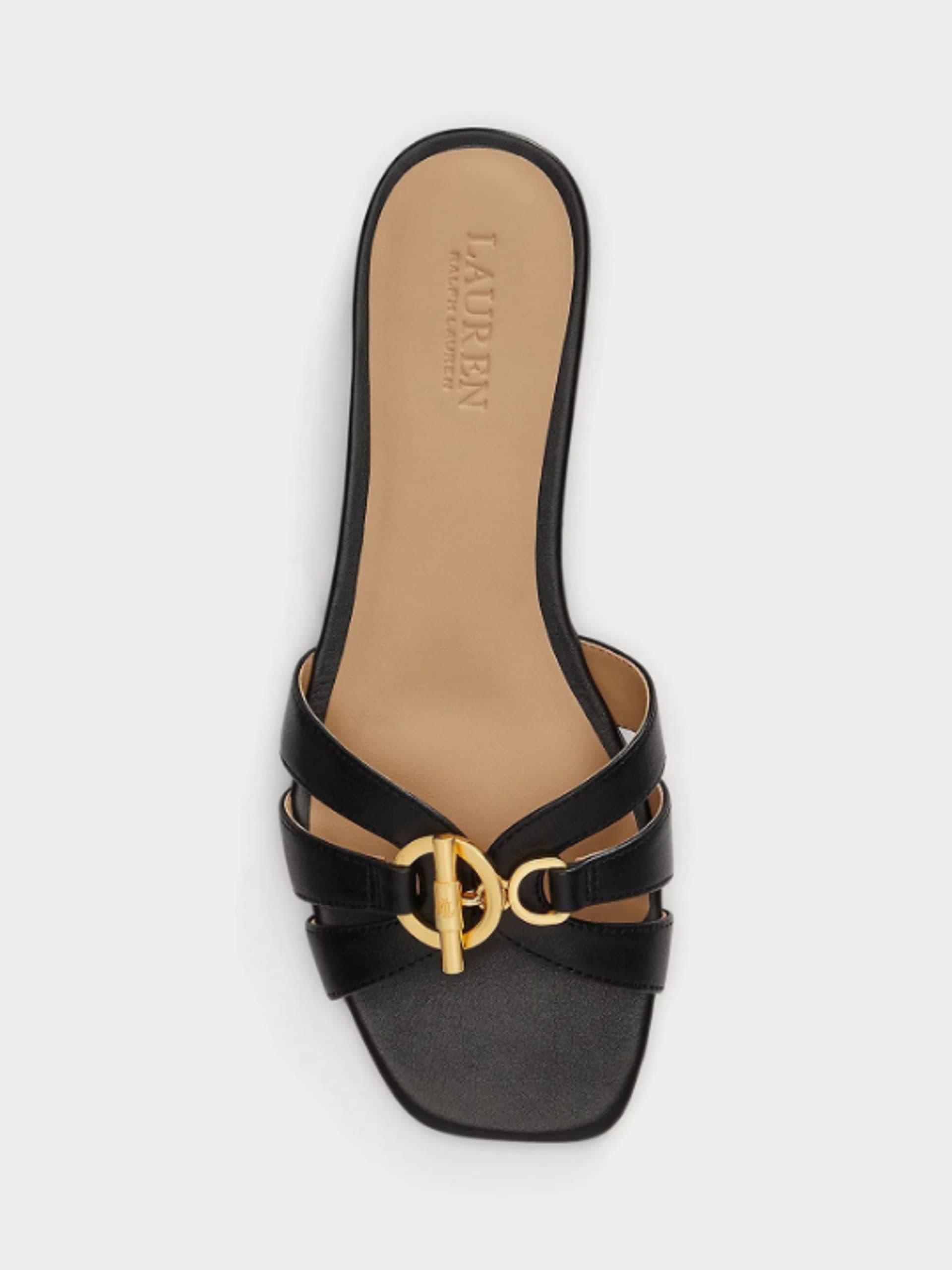 Ralph Lauren Sandali Donna ralph lauren 802982875002-BLACK Nero - 5