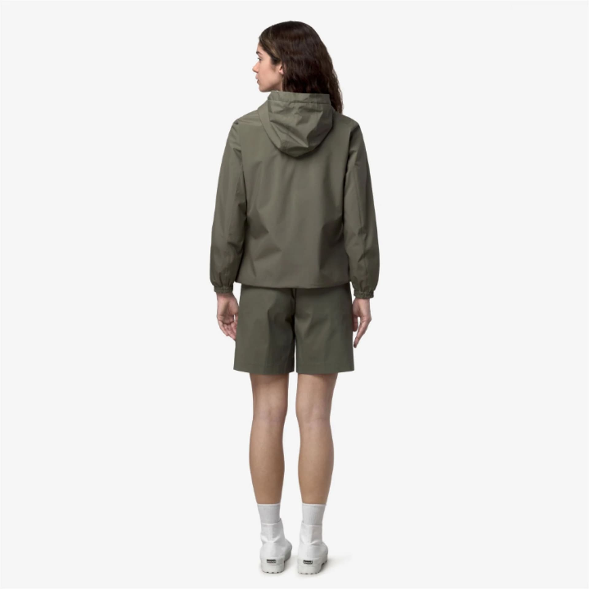K-Way LIL 2.0 STRETCH POLY JERSEY Donna k-way K21347W-V15 Verde - 6