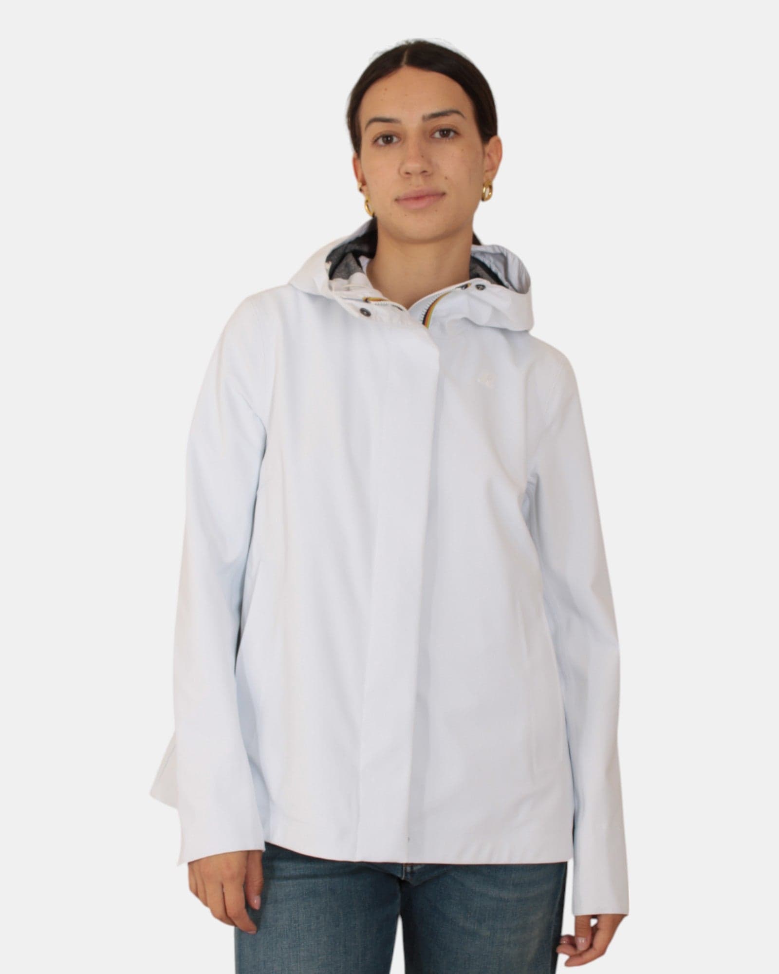 K-Way MADALINA BONDED JERSEY Donna k-way K3137GW-001 Bianco