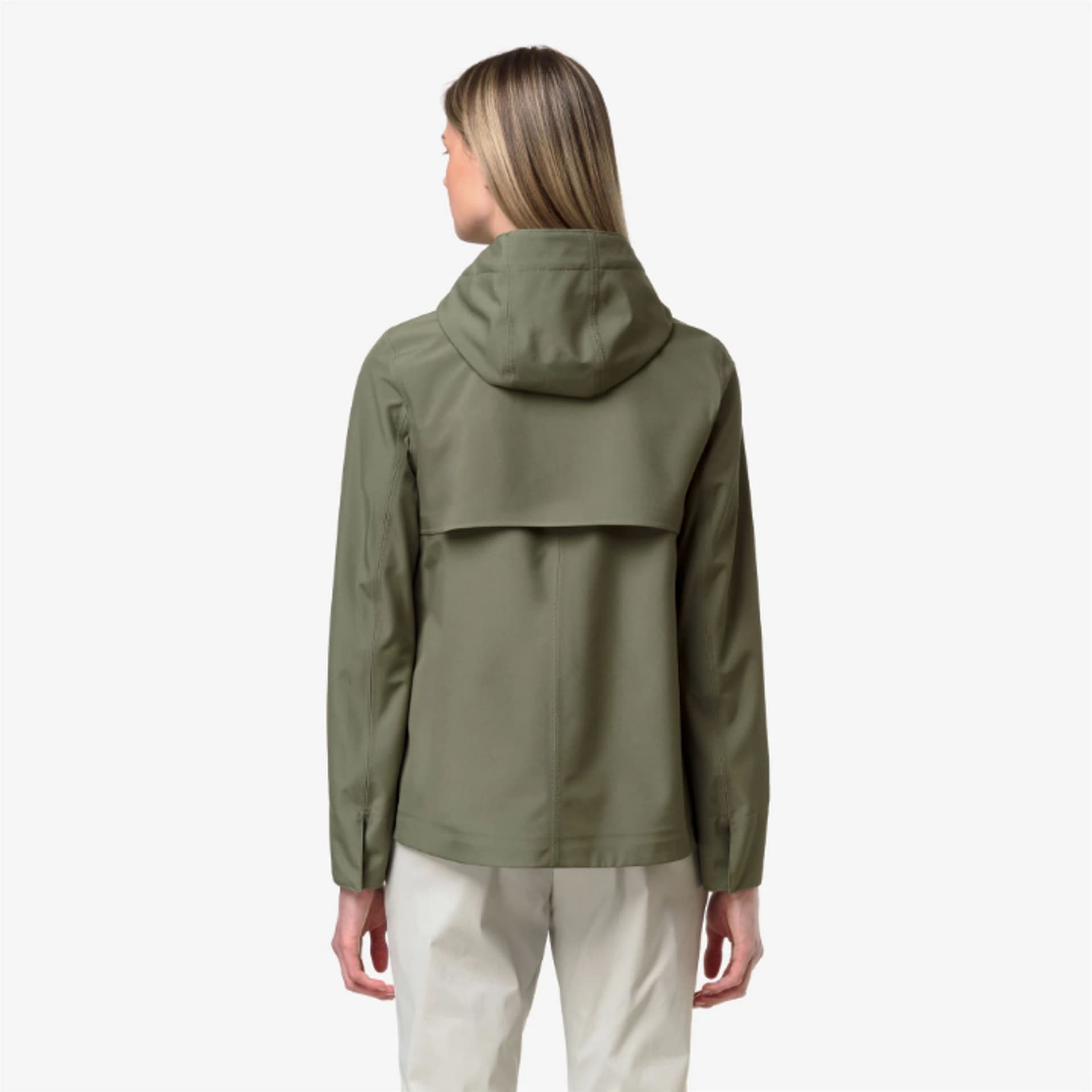K-Way MADALINA BONDED JERSEY Donna k-way K3137GW-V15 Verde - 6