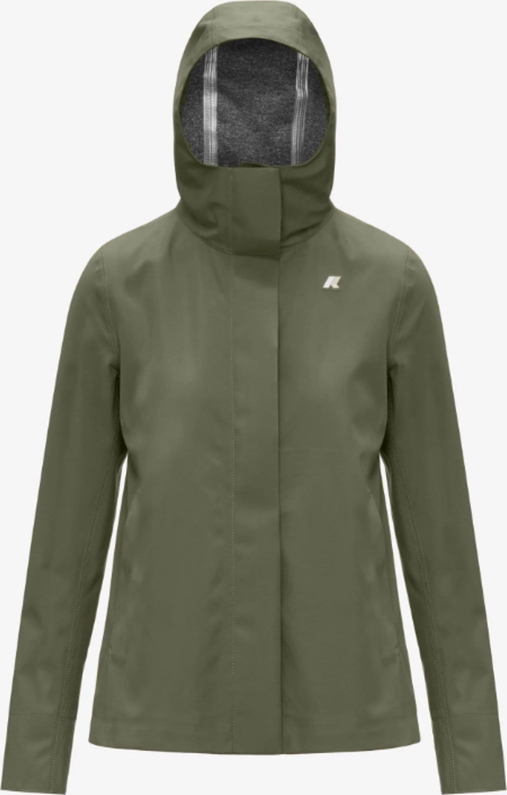 K-Way MADALINA BONDED JERSEY Donna k-way K3137GW-V15 Verde - 2