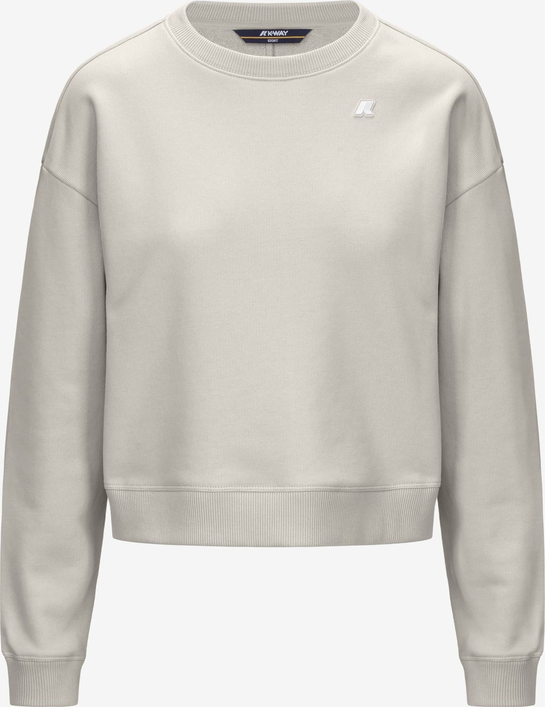 K-Way LOIZA FRENCH TERRY Donna k-way K71371W-634 Beige - 2