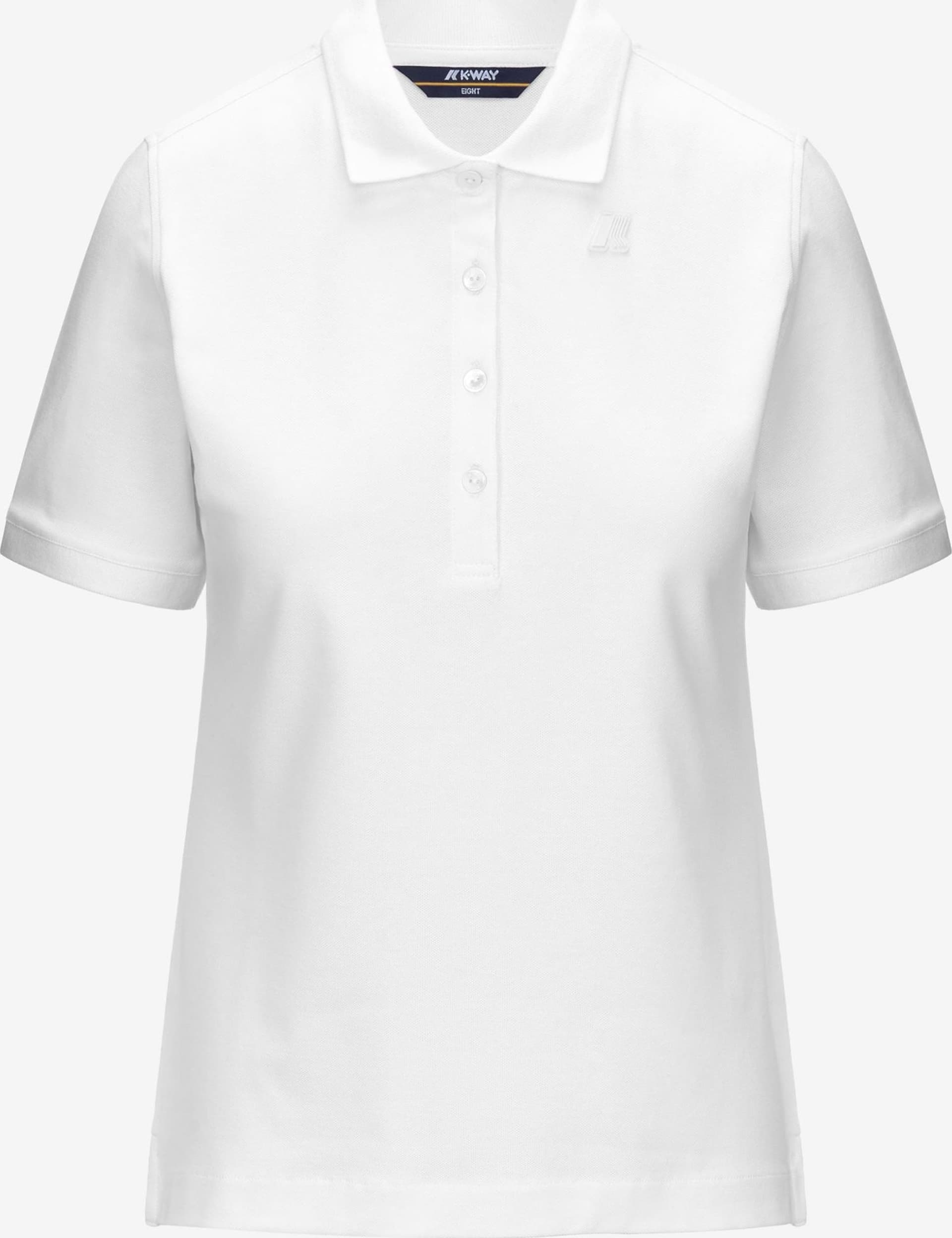 K-Way ALI PIQUE Donna k-way K8127YW-001 Bianco - 6