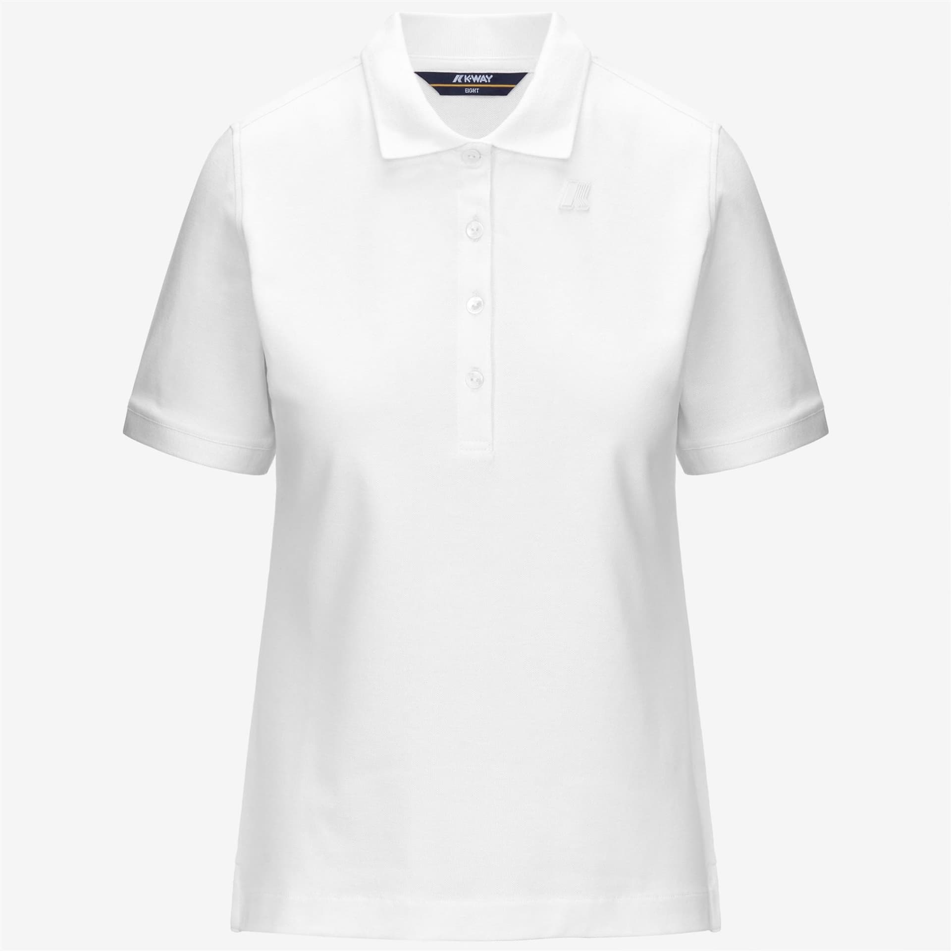 K-Way ALI PIQUE Donna k-way K8127YW-001 Bianco - 6