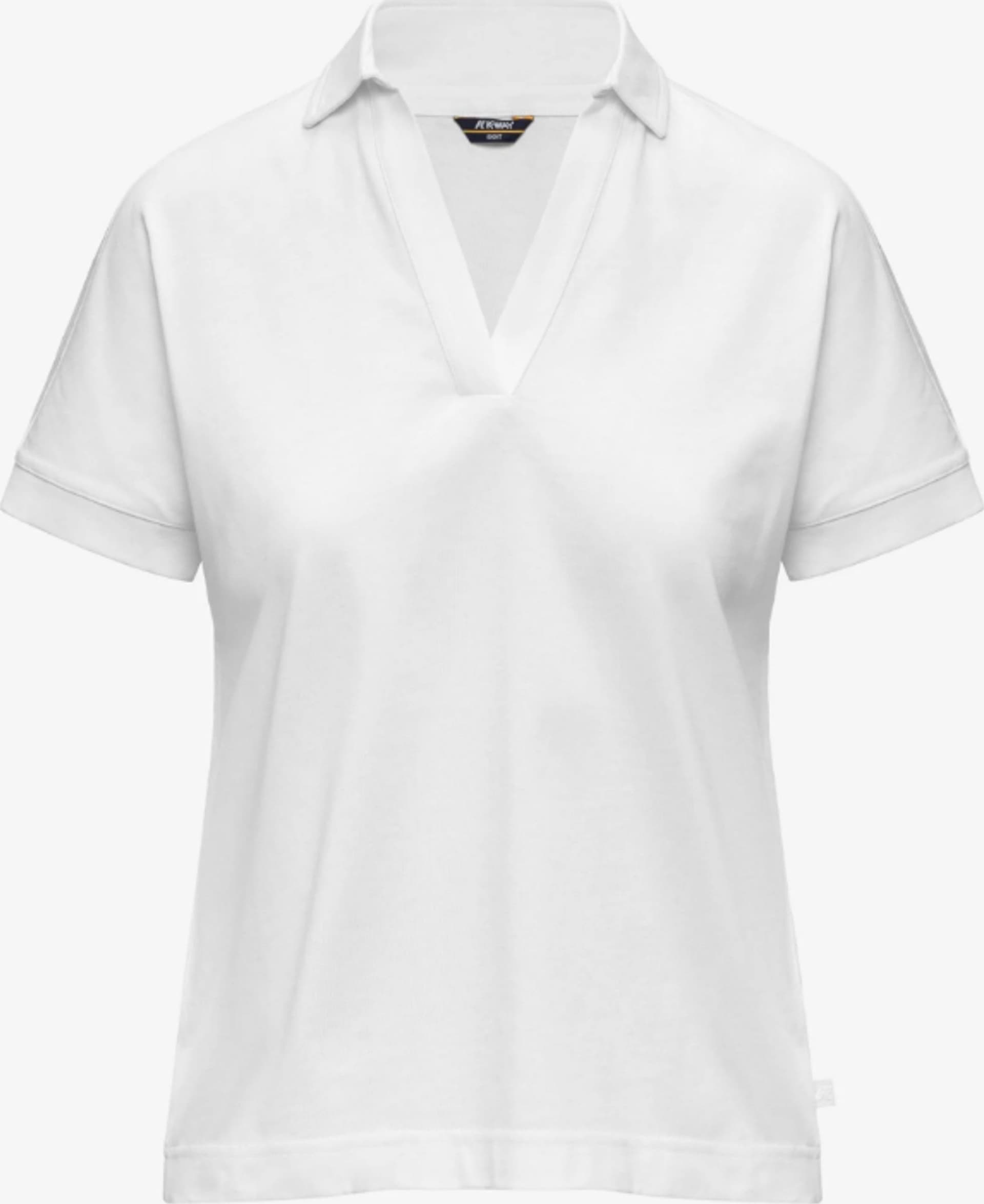 K-Way ISELIE JERSEY Donna k-way K5137PW-001 Bianco - 3