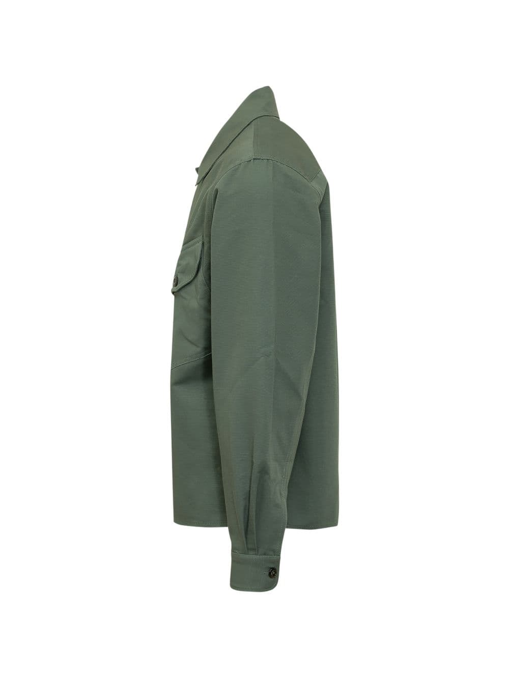 Kenzo kenzo giacca-camicia tasche uomo verde - 2
