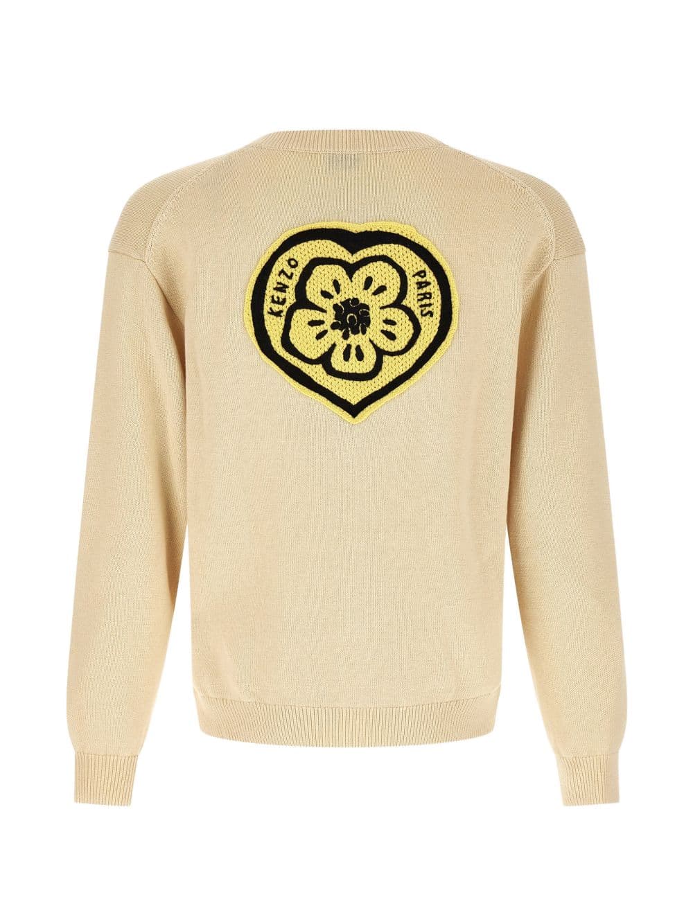 Kenzo kenzo cardigan cuore posteriore uomo beige - 2