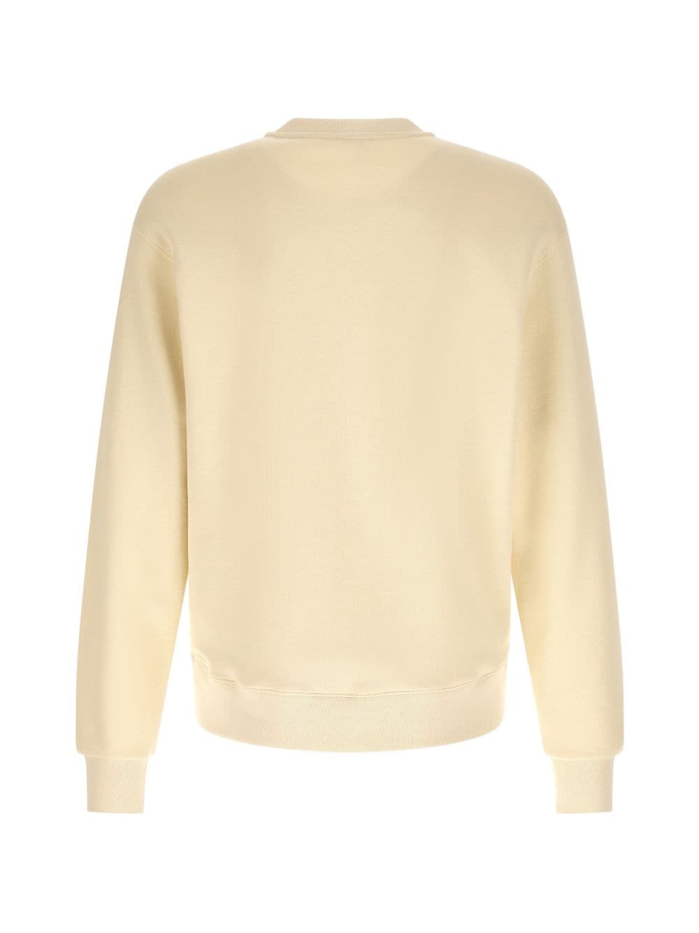 Kenzo kenzo felpa stampa cuore uomo beige - 2