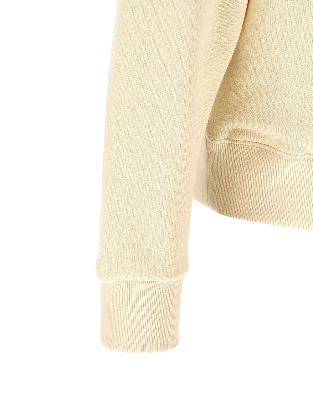 Kenzo kenzo felpa stampa cuore uomo beige - 4