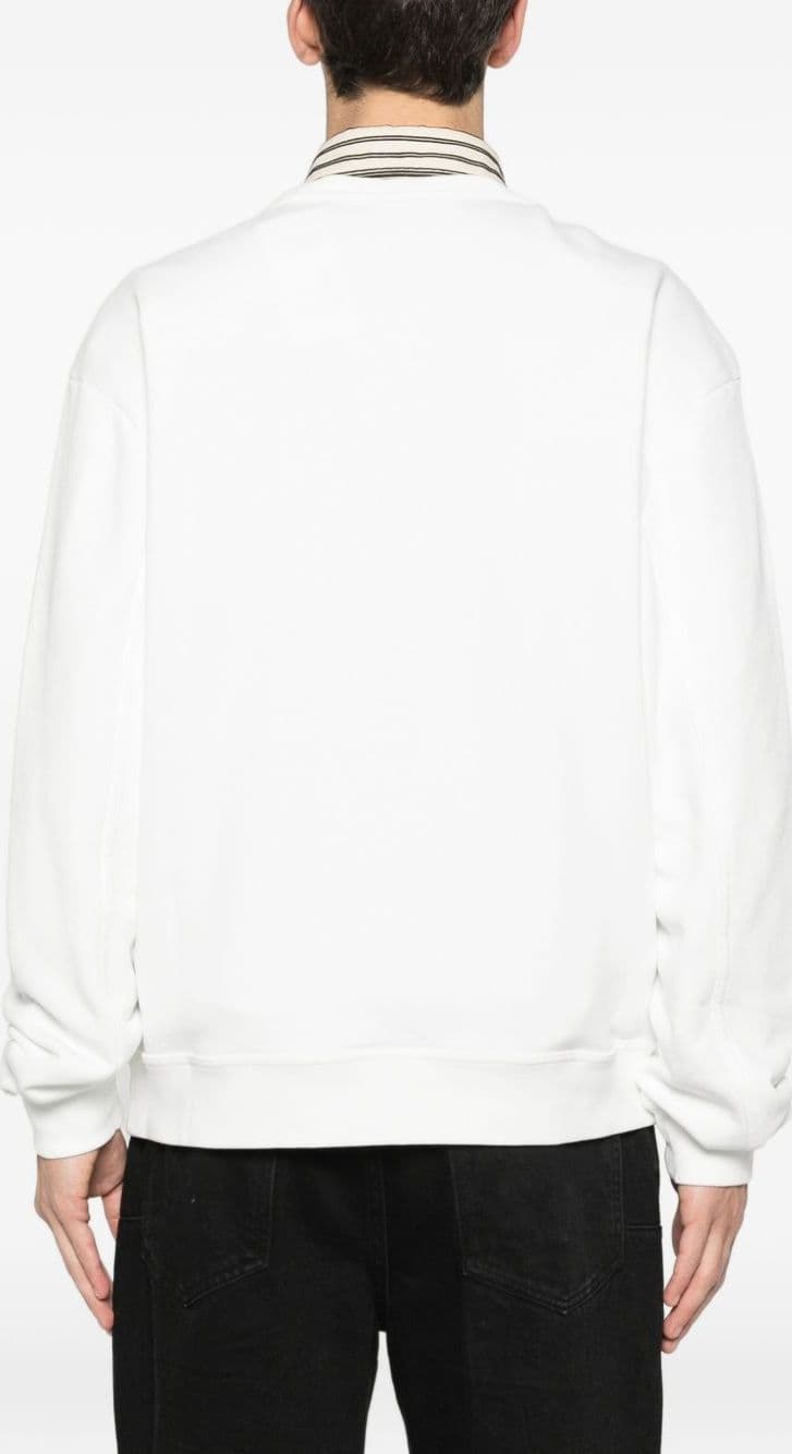 Kenzo kenzo felpa fiore boke uomo bianco - 3
