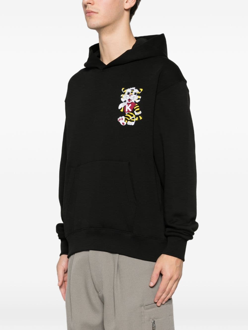Kenzo kenzo felpa wild tiger uomo nero - 6