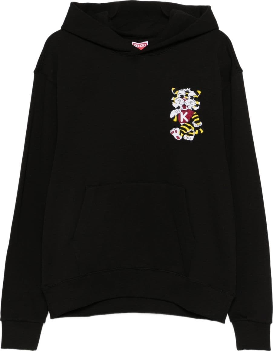 Kenzo kenzo felpa wild tiger uomo nero - 5