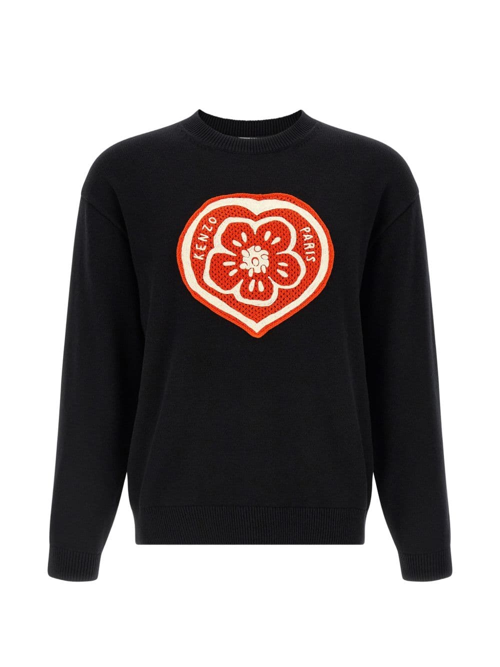 Kenzo kenzo maglia cuore boke uomo nero - 5
