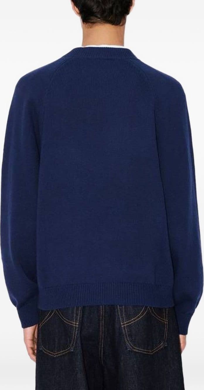 Kenzo kenzo felpa applicazioni uomo blu - 2