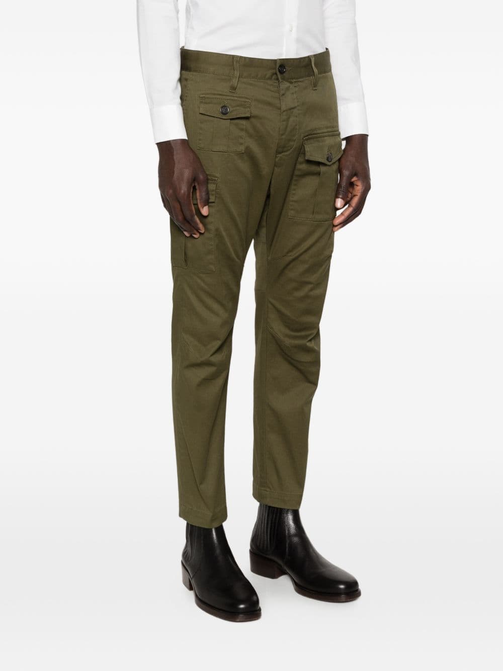 DSQUARED2 dsquared2 pantalone verde uomo cargo - 6