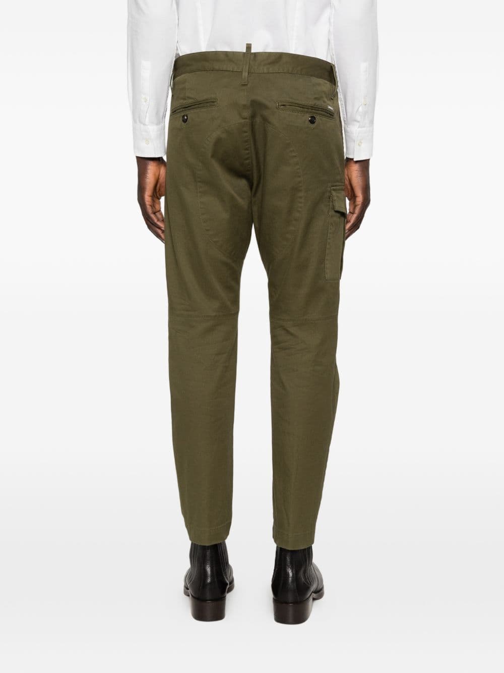 DSQUARED2 dsquared2 pantalone verde uomo cargo - 3