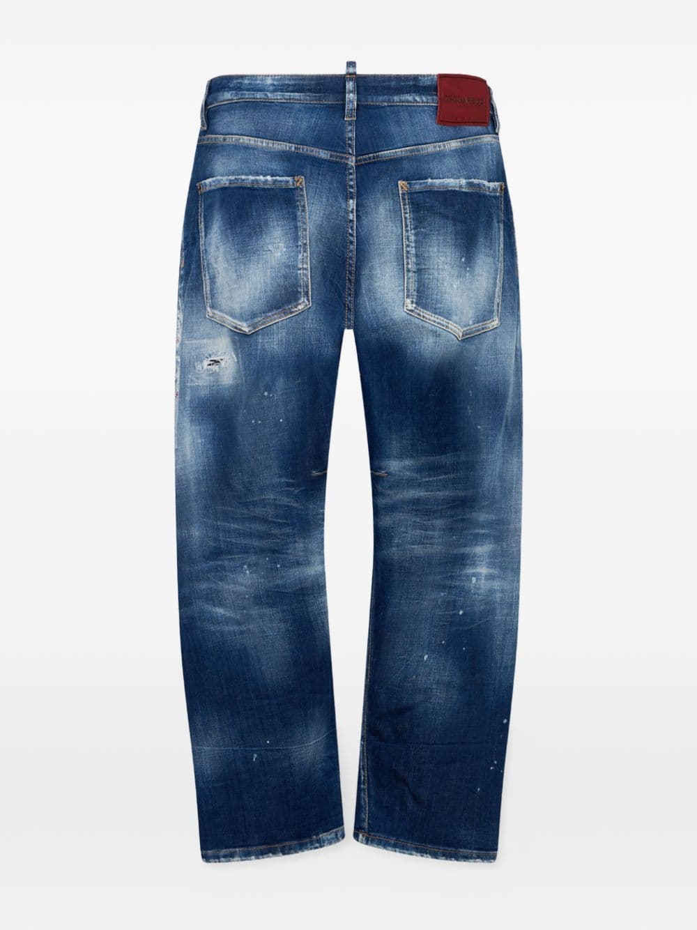DSQUARED2 dsquared2 jeans vissuto uomo blu - 2