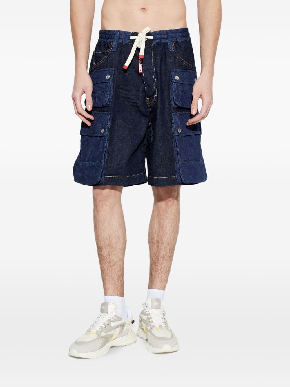 DSQUARED2 dsquared2 short blu uomo denim - 6