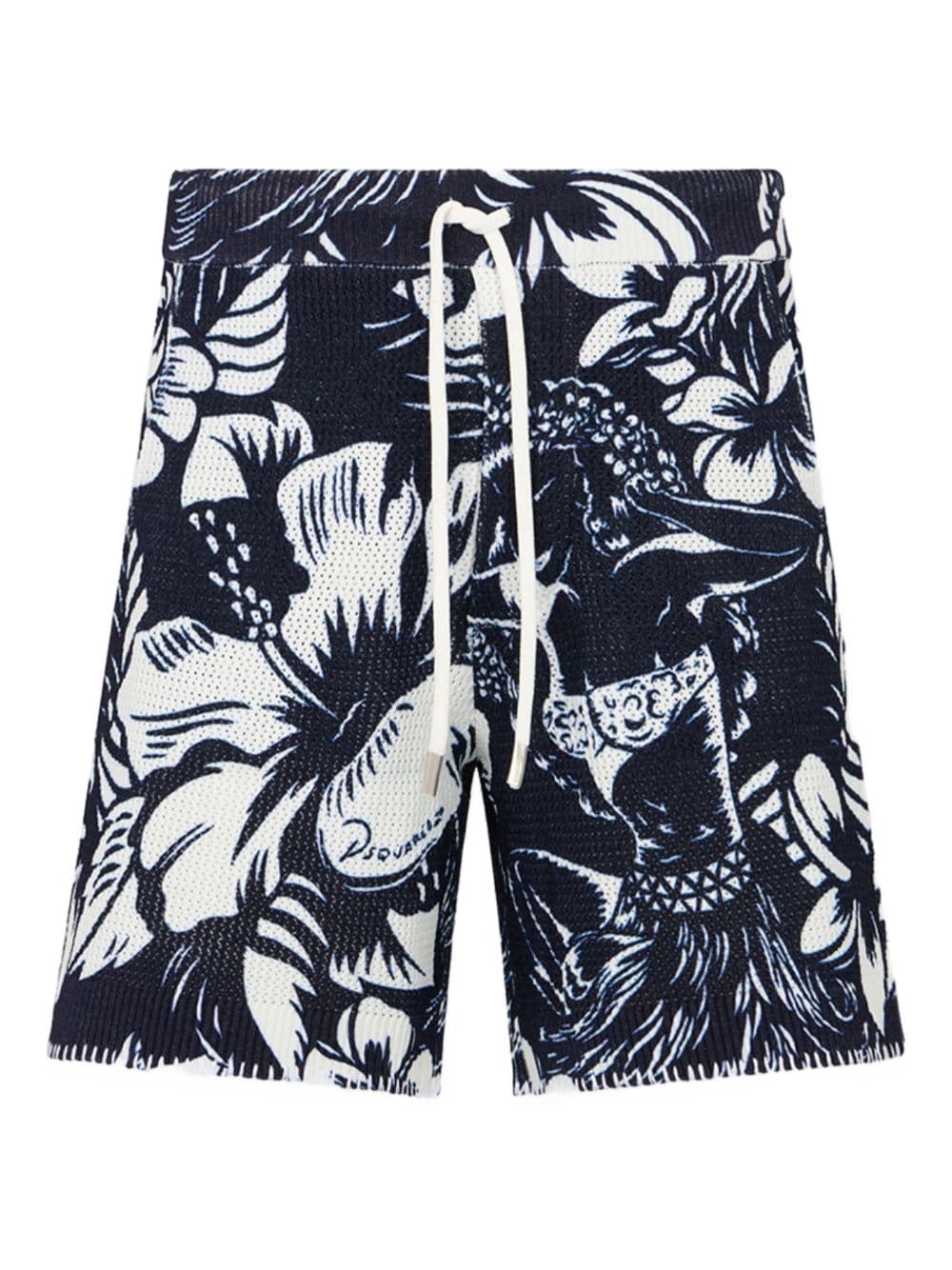 DSQUARED2 dsquared2 short floreale uomo blu - 3