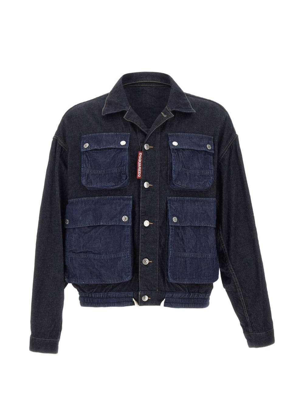 DSQUARED2 dsquared2 giubbotto blu uomo denim - 8