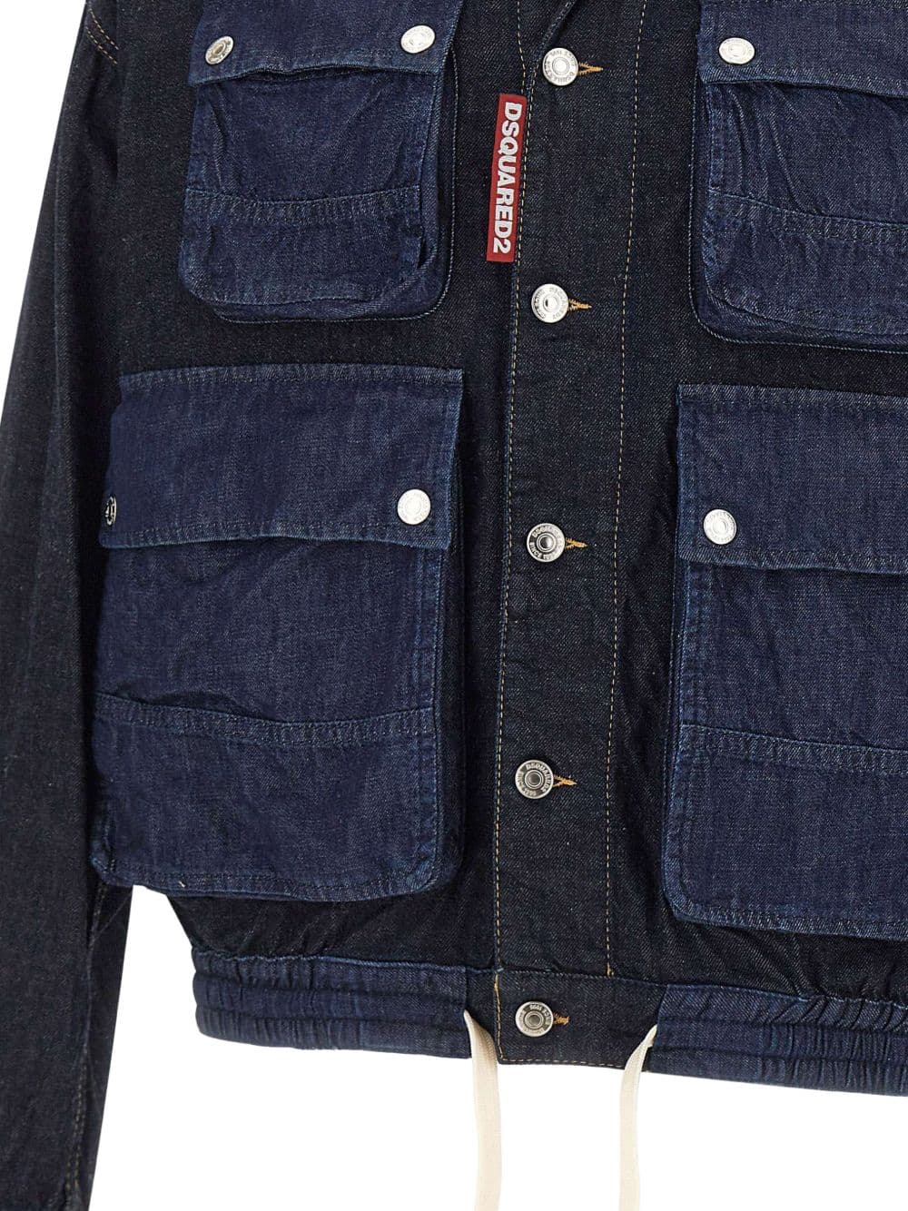 DSQUARED2 dsquared2 giubbotto blu uomo denim - 6