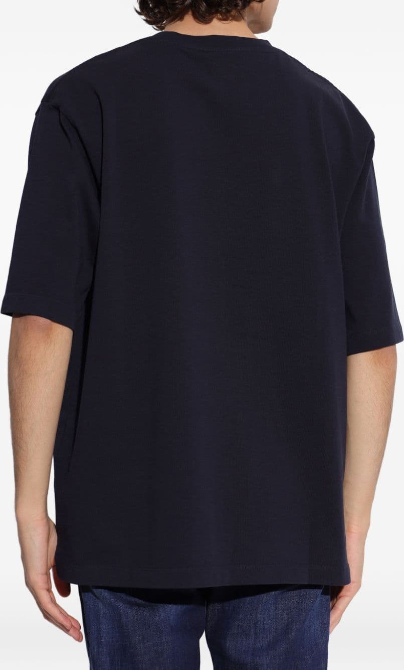 DSQUARED2 dsquared2 t-shirt blu uomo logo milano - 3