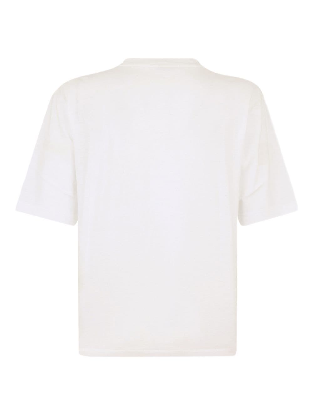 DSQUARED2 dsquared2 t-shirt bianco uomo rebels - 2