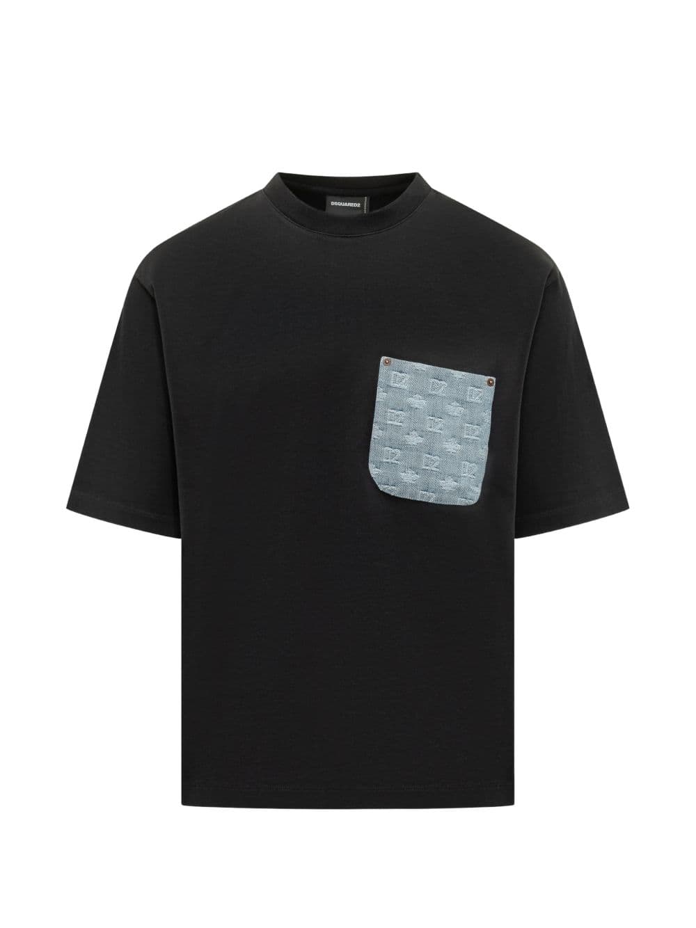 DSQUARED2 dsquared2 t-shirt nero uomo taschino - 4