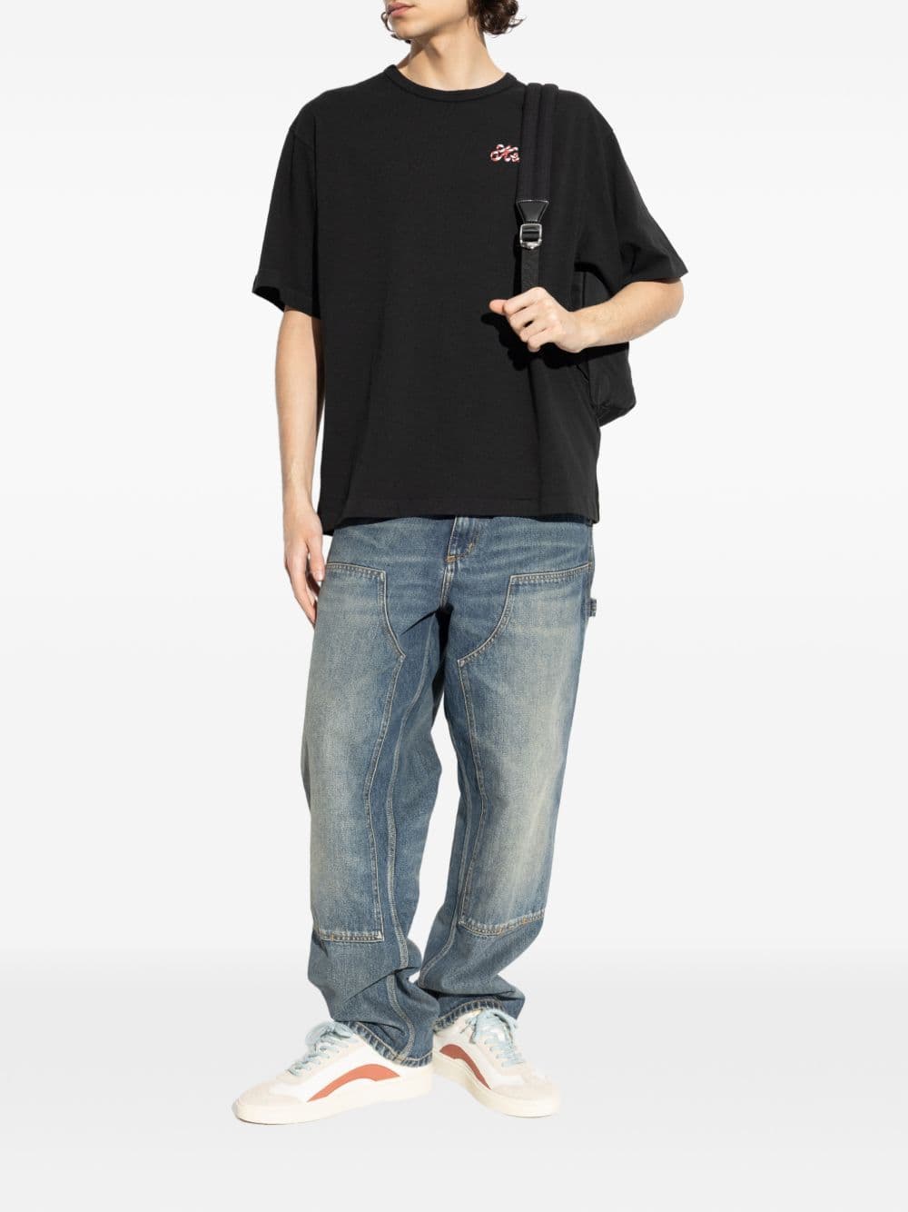 Kenzo kenzo t-shirt winter holidays uomo nero - 2