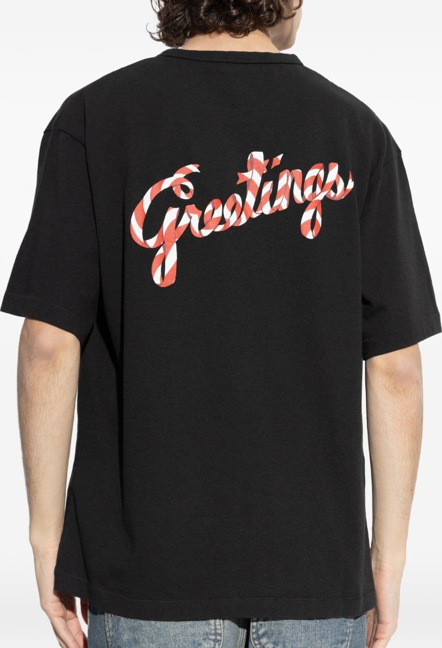 Kenzo kenzo t-shirt winter holidays uomo nero - 3