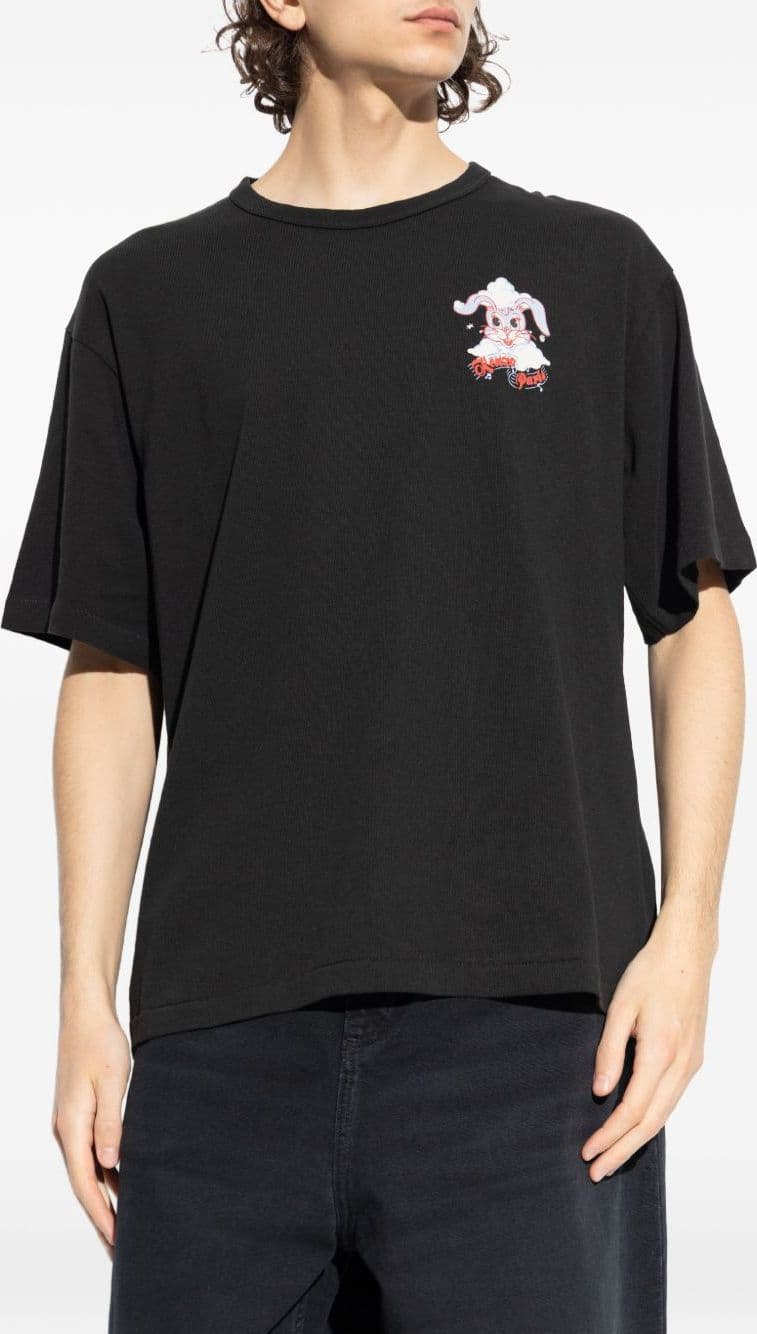 Kenzo kenzo t-shirt coniglio uomo nero - 6