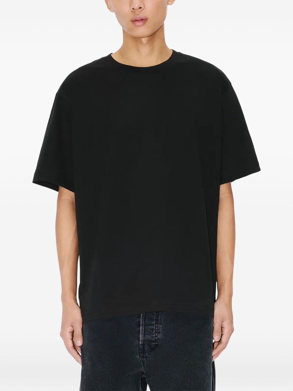 Kenzo kenzo t-shirt stampa posteriore uomo nero - 4