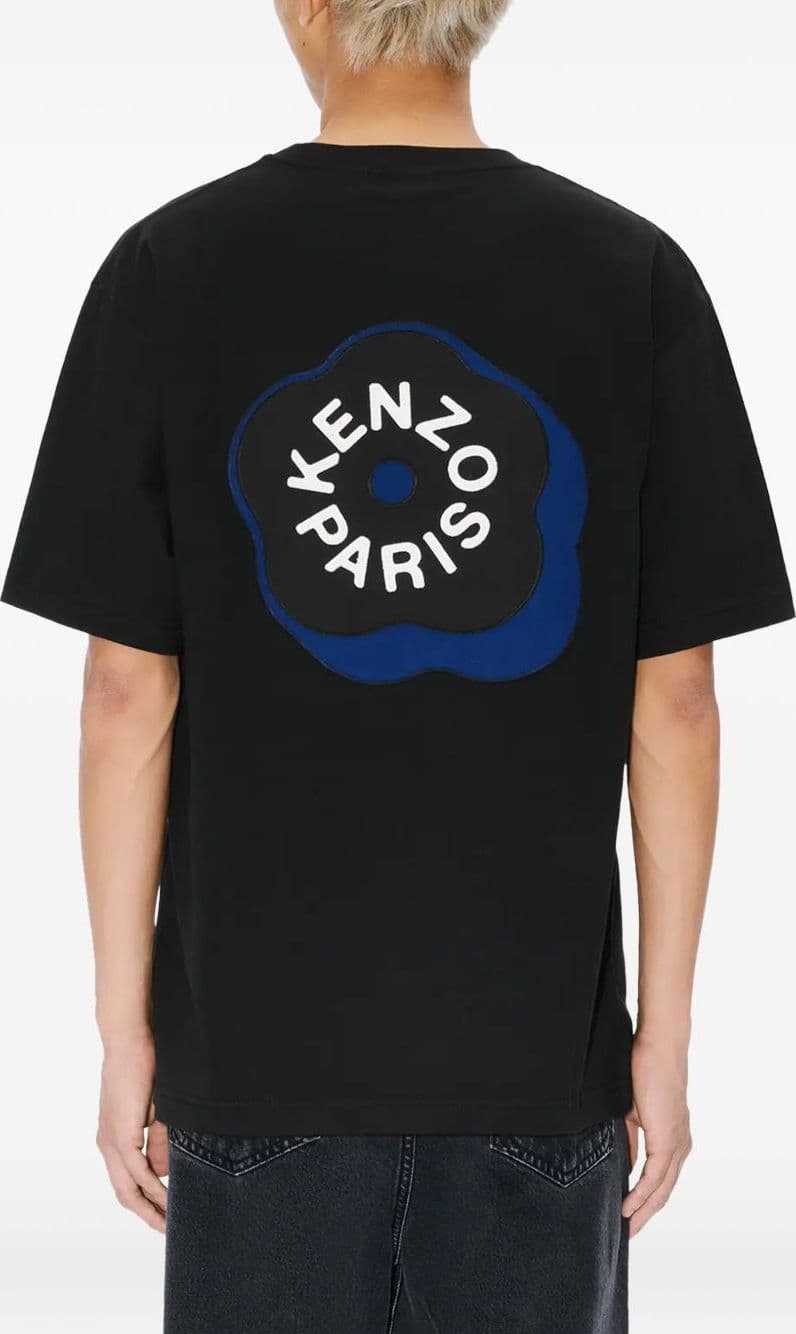 Kenzo kenzo t-shirt stampa posteriore uomo nero - 2