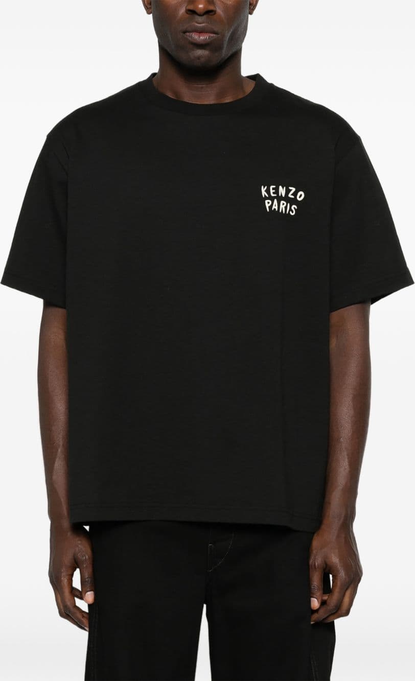 Kenzo kenzo t-shirt cuore posteriore uomo nero - 6