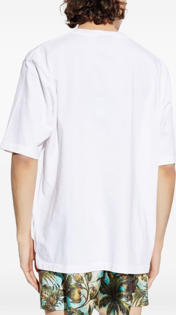 DSQUARED2 dsquared2 t-shirt bianco uomo monkey business - 3