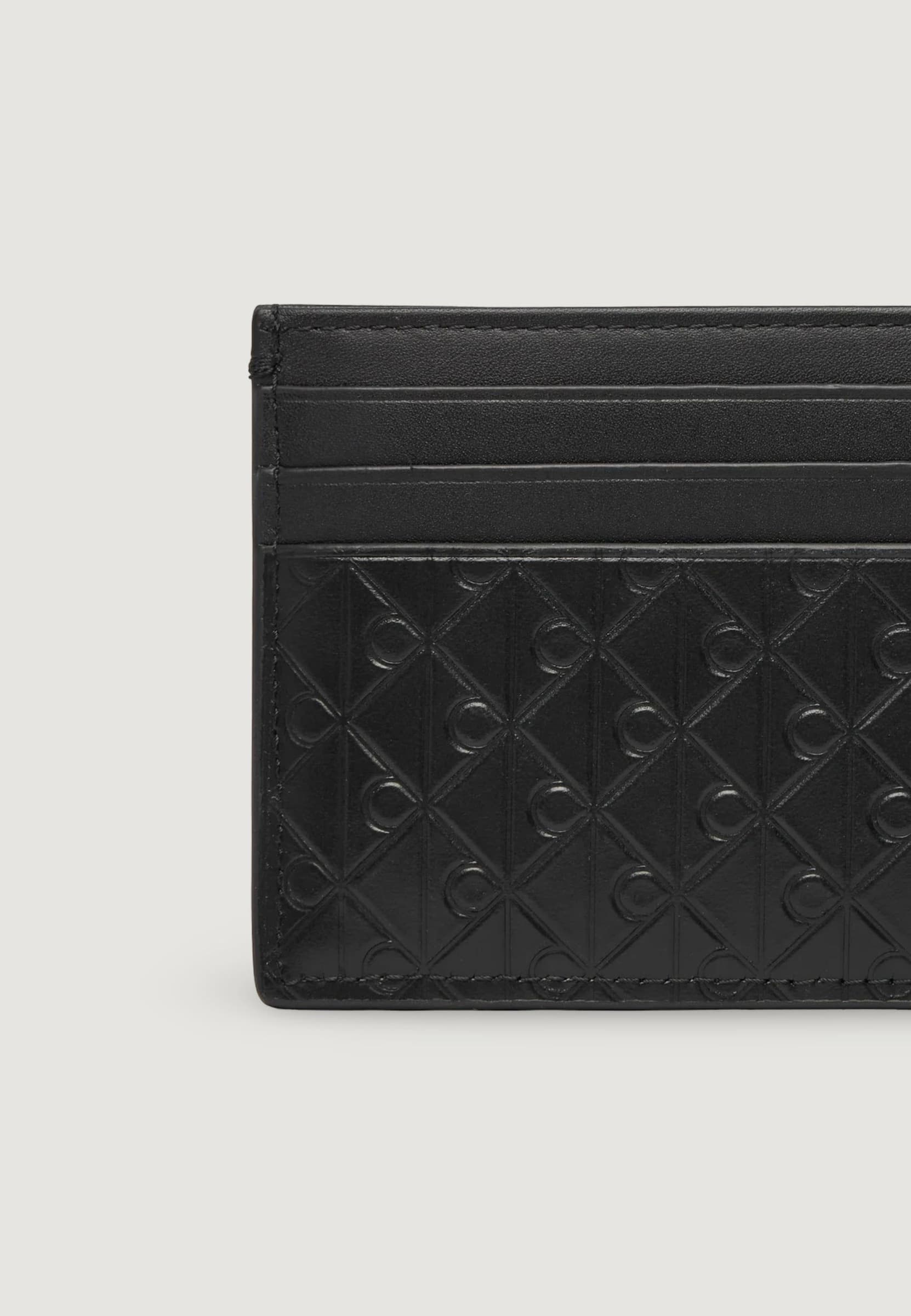 calvin klein Portacarte Uomo  LV04D1128G-UB1 Nero - 3