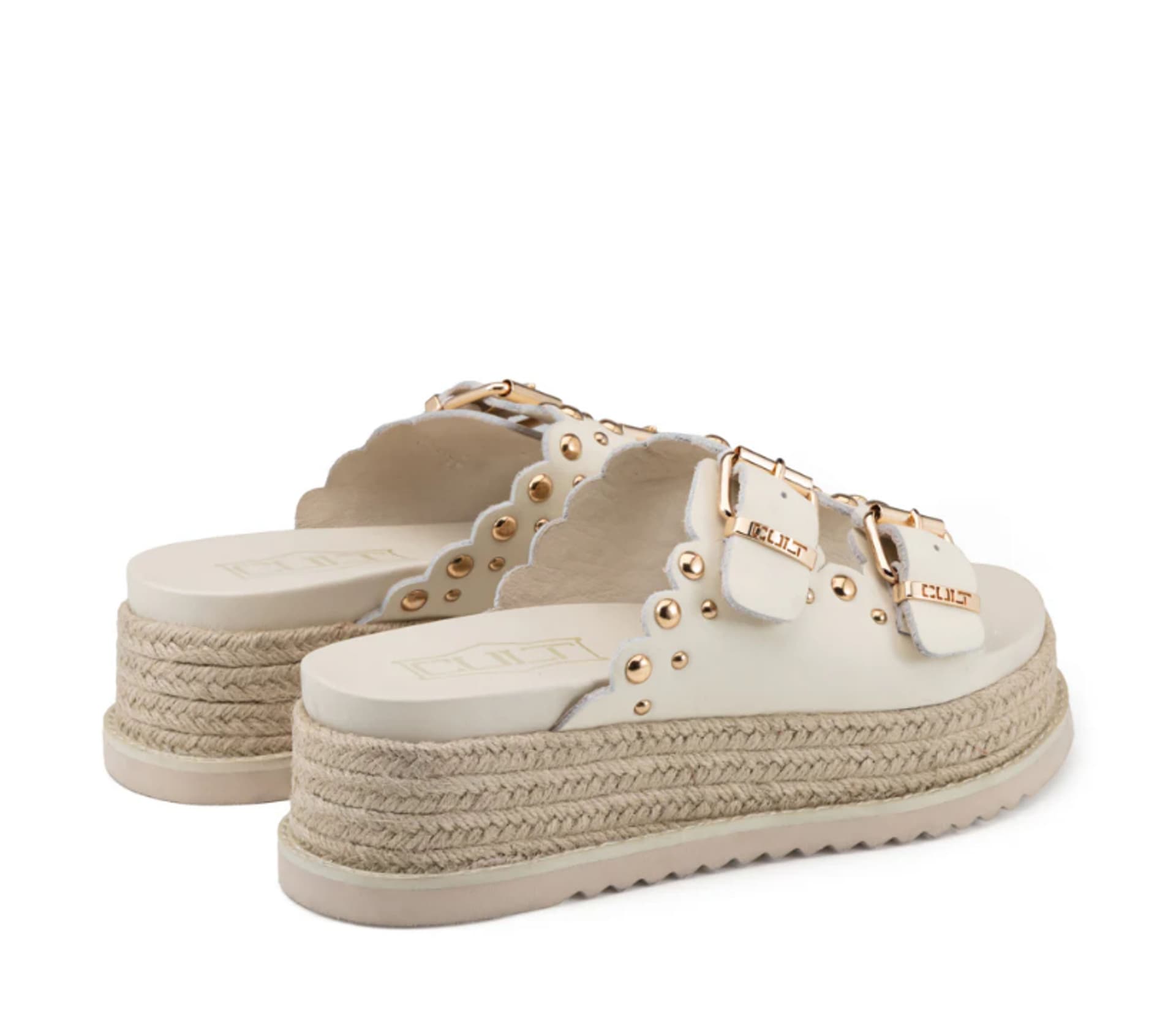 CULT Sandali Donna Cult CLW473501 Bianco Sporco - 5