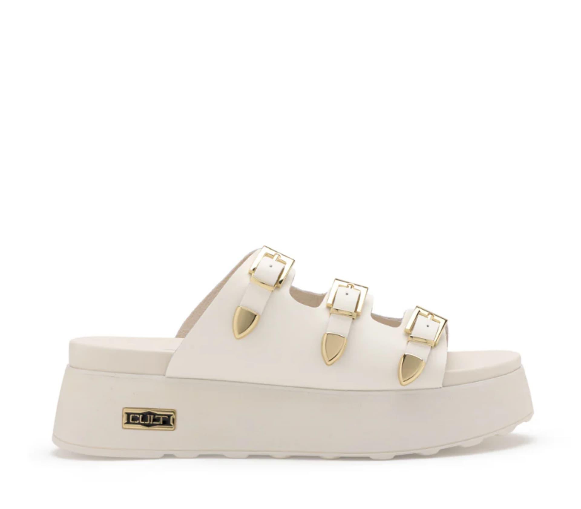 CULT Sandali Donna Cult CLW473901 Bianco Sporco - 5