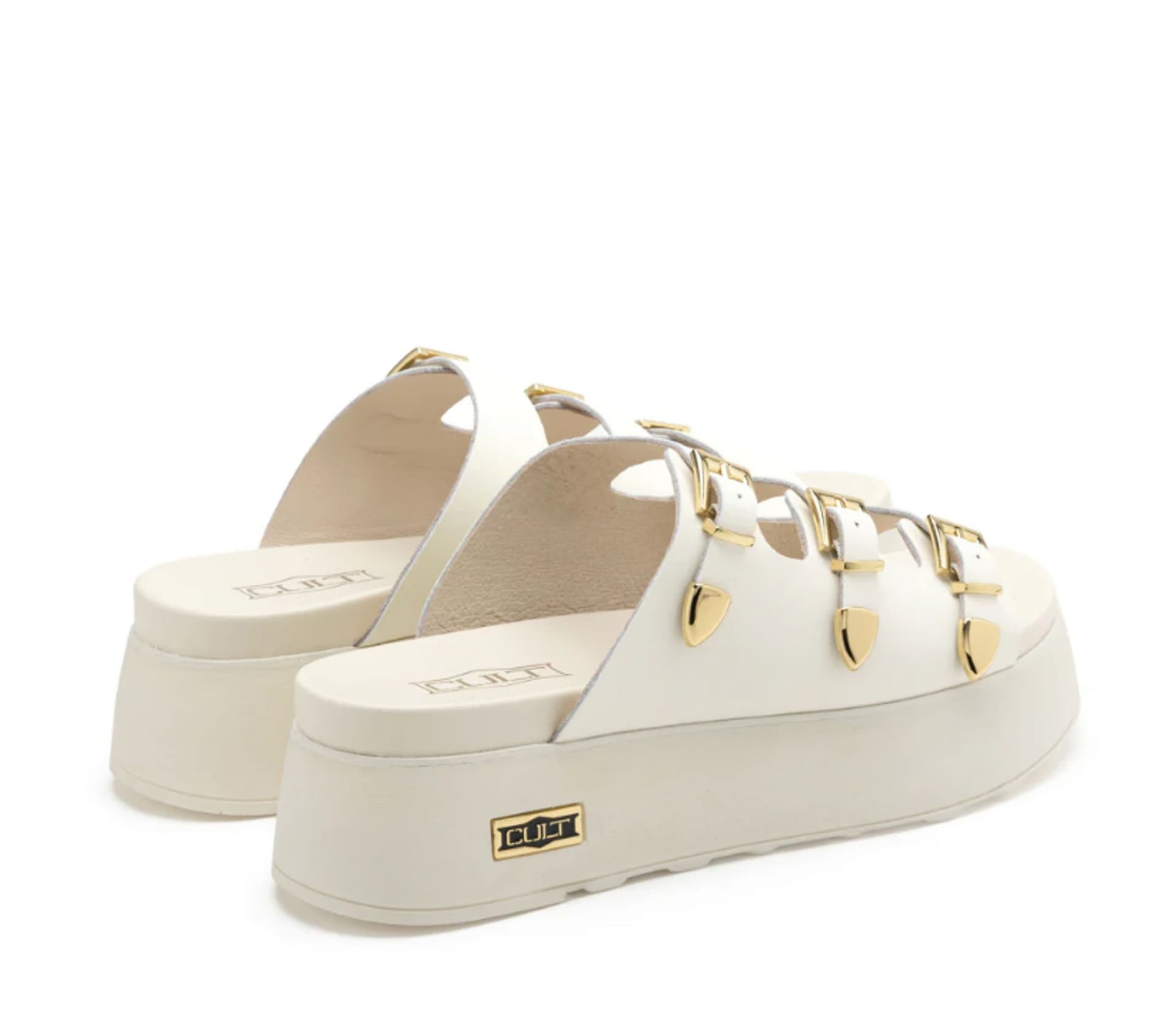 CULT Sandali Donna Cult CLW473901 Bianco Sporco - 2