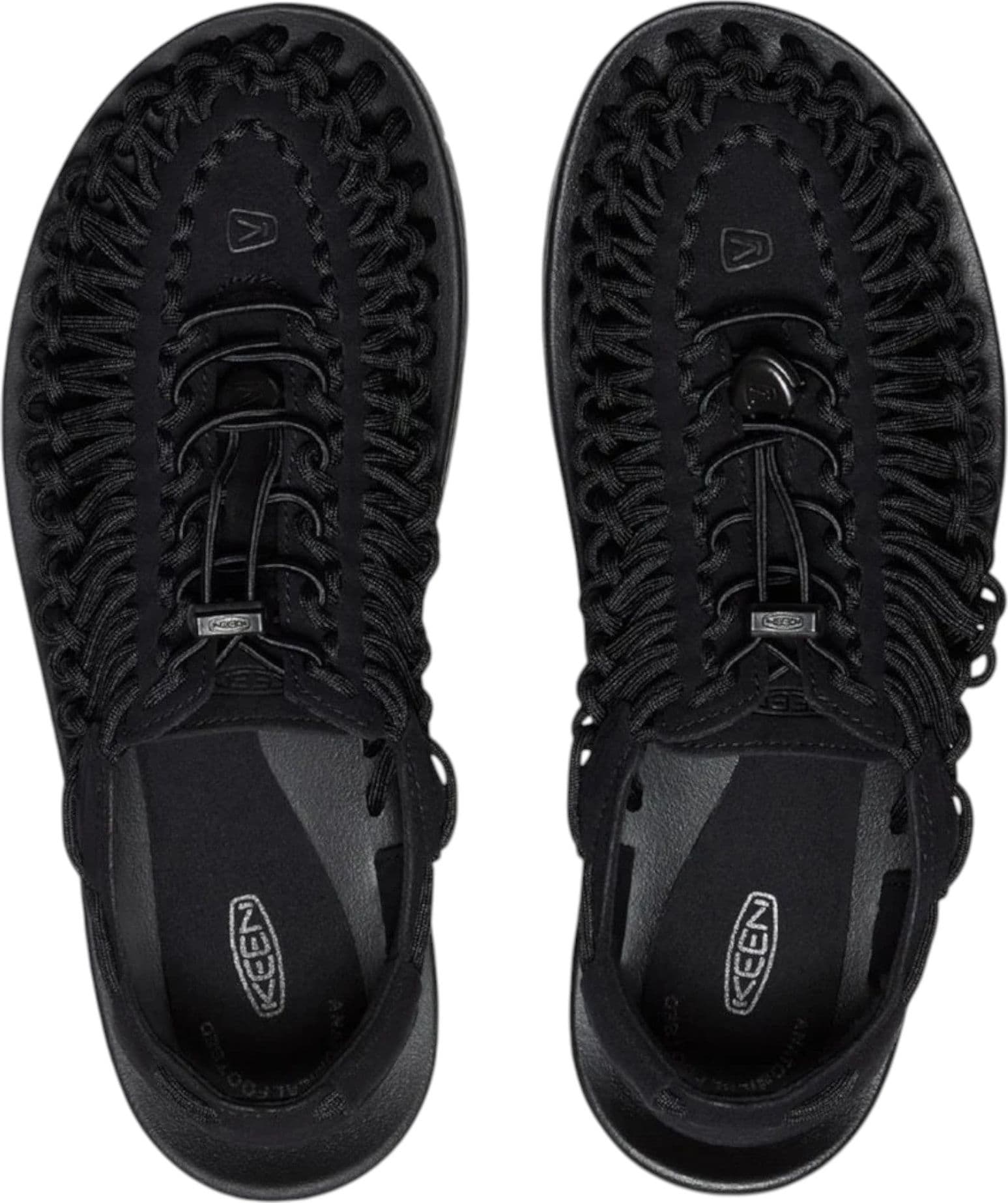 KEEN sandali da uomo keen uneek da trekking - black / black - 2