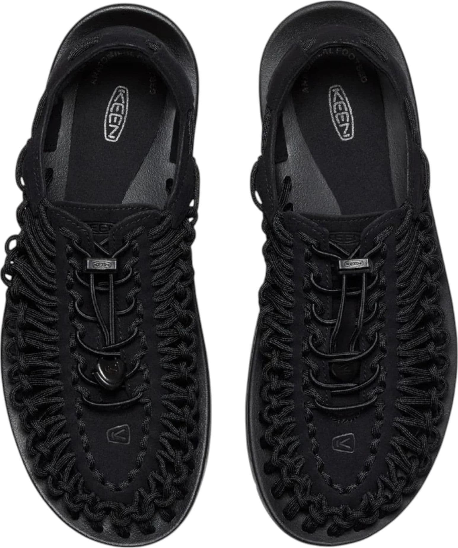KEEN sandali da uomo keen uneek da trekking - black / black - 5