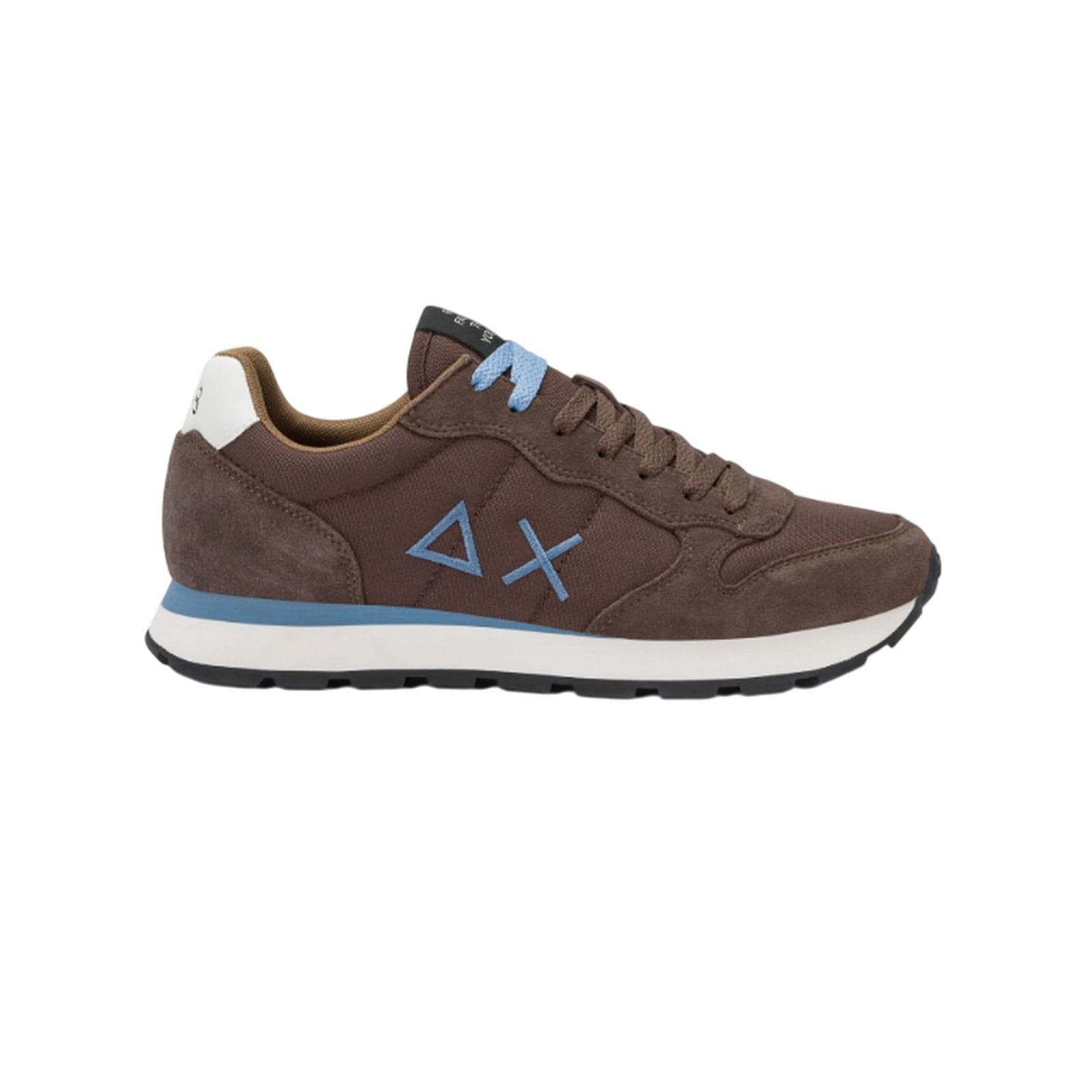 SUN68 sneaker uomo sun68 - tom solid - marrone - 5