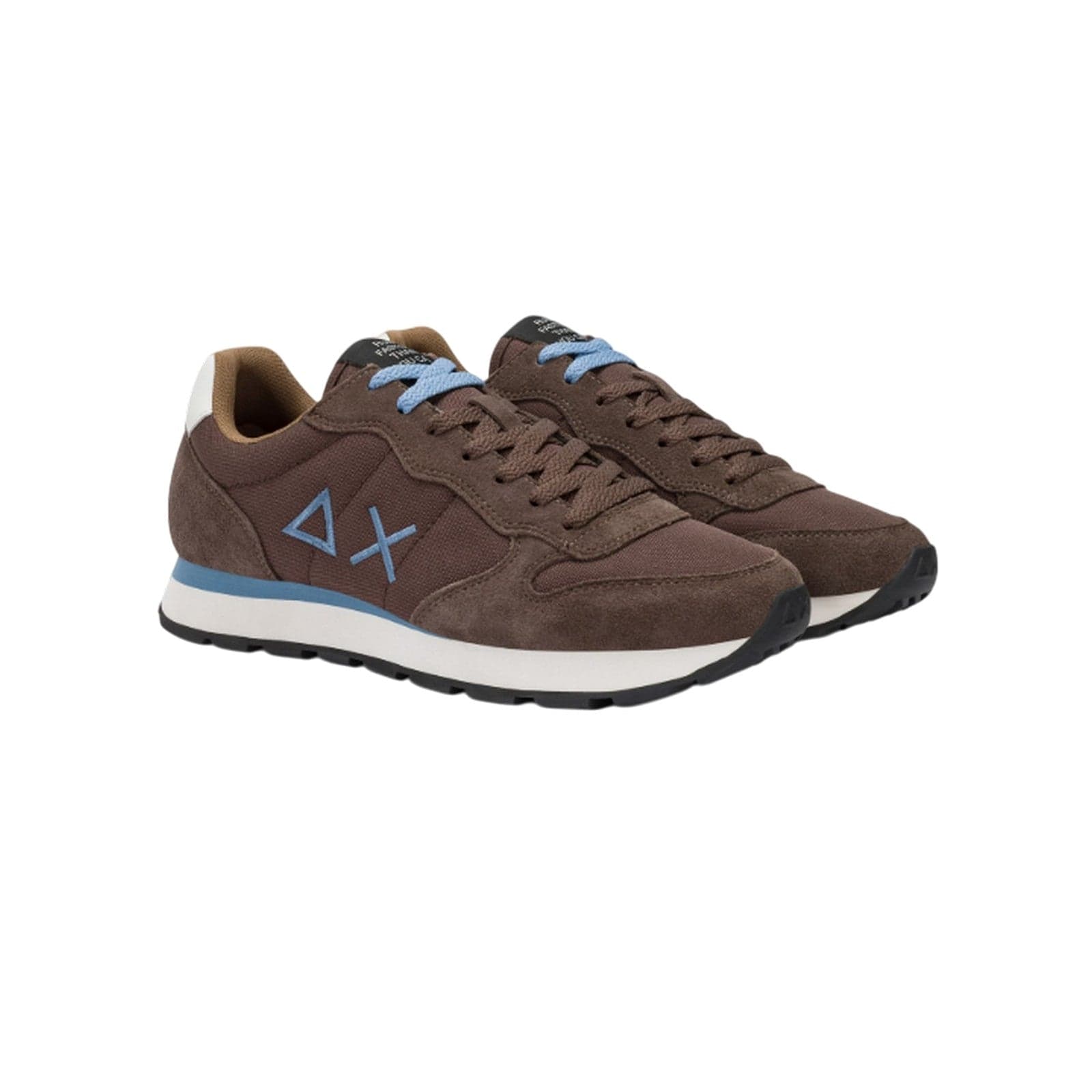 SUN68 sneaker uomo sun68 - tom solid - marrone - 2