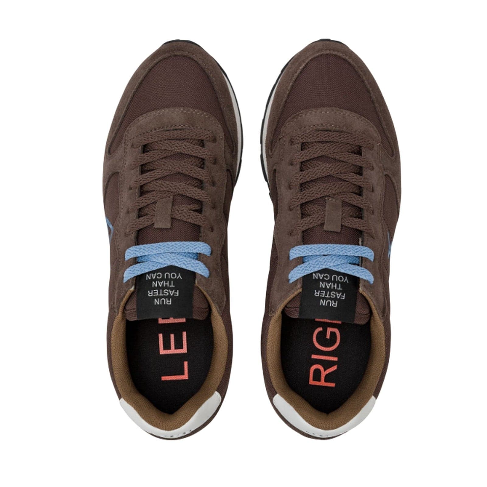 SUN68 sneaker uomo sun68 - tom solid - marrone - 4