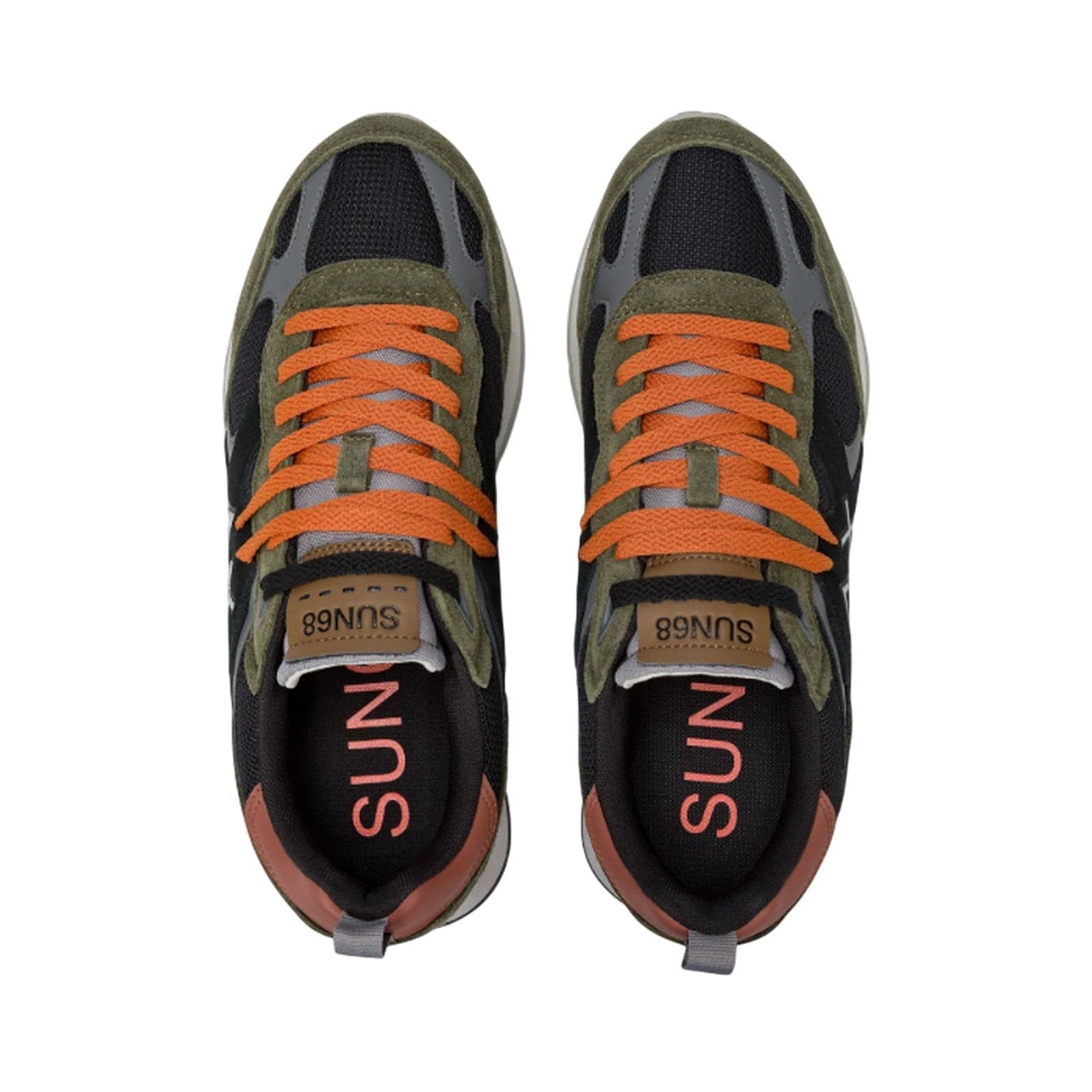 SUN68 sneaker uomo sun68 - jaki outdoor - verde militare - 4