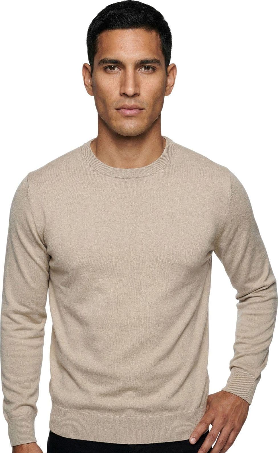 Eleventy maglie uomo eleventy - maglia girocollo - sabbia - 2