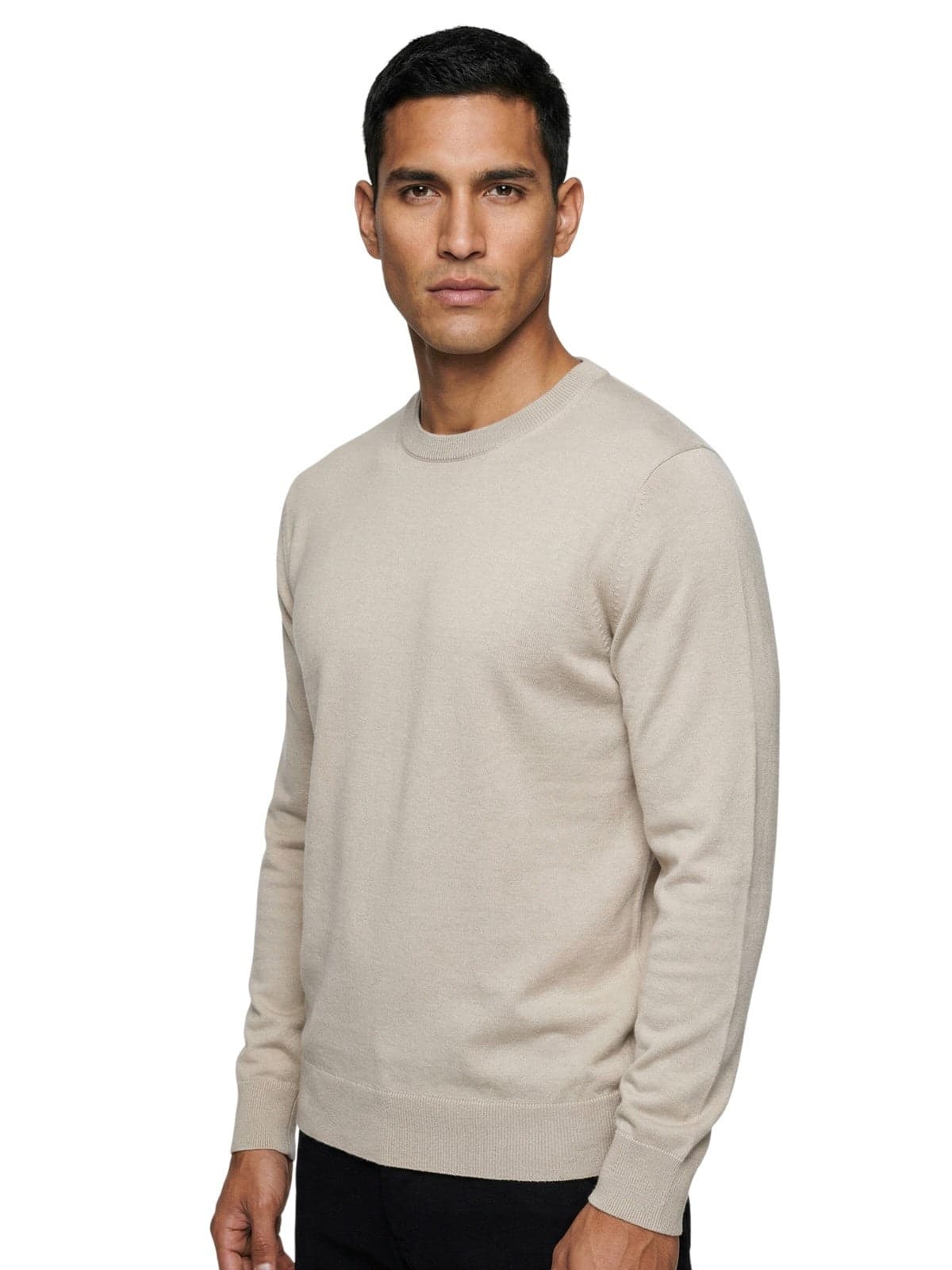 Eleventy maglie uomo eleventy - maglia girocollo - sabbia - 4
